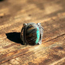 Load image into Gallery viewer, Blue Moon Turquoise Ring – Size 12
