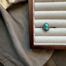 Load image into Gallery viewer, White Water Turquoise Ring | Size 8
