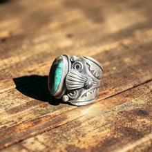 Load image into Gallery viewer, Blue Moon Turquoise Ring – Size 12
