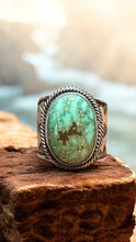 Load image into Gallery viewer, Unisex Sonoran Turquoise Ring sz 10.5
