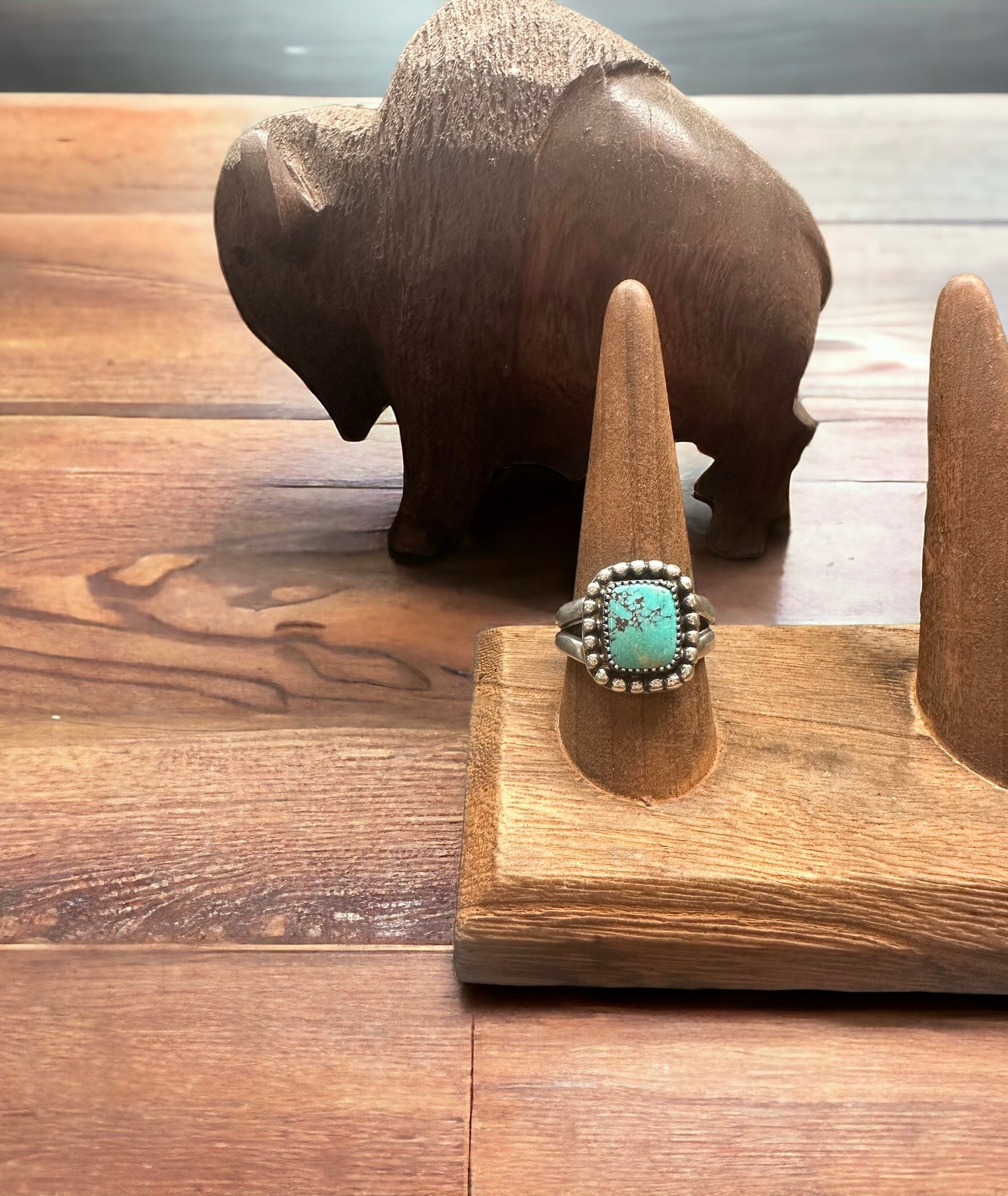 Authentic Turquoise Ring sz 9