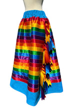 Load image into Gallery viewer, Rainbow Stacked Ribbon Skirt
