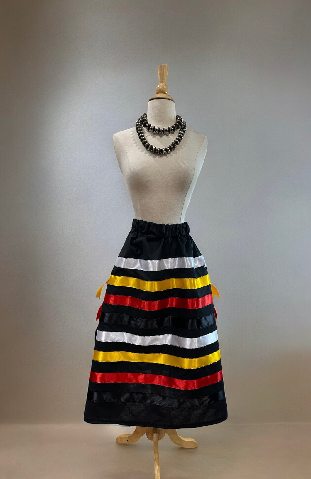 Medicine Wheel Ribbon Skirt size Small- Extra Large