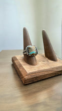 Load image into Gallery viewer, Royston Ribbon Turquoise Ring sz 9
