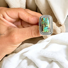 Load image into Gallery viewer, Blackjack Turquoise Ring
