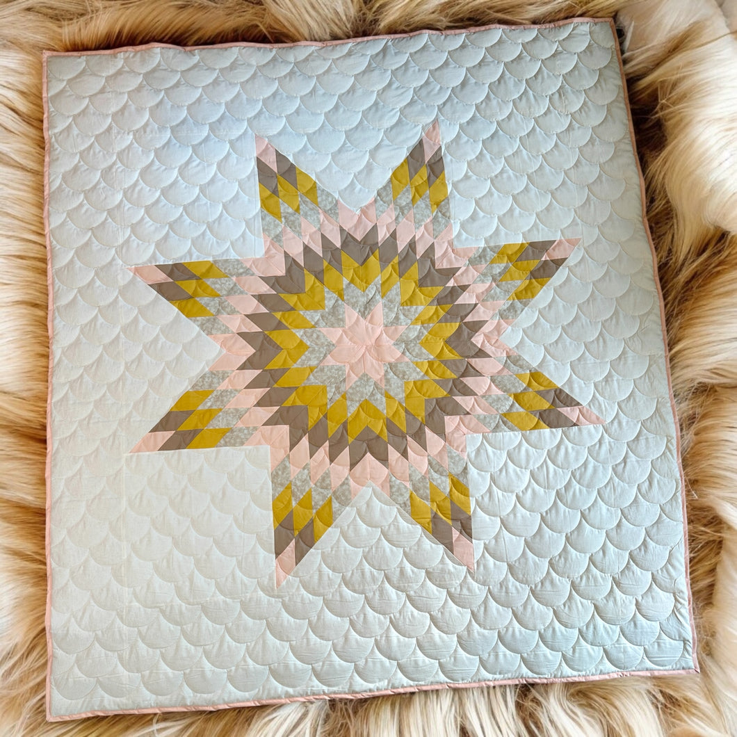“Iva Skye” Full Size Star Quilt