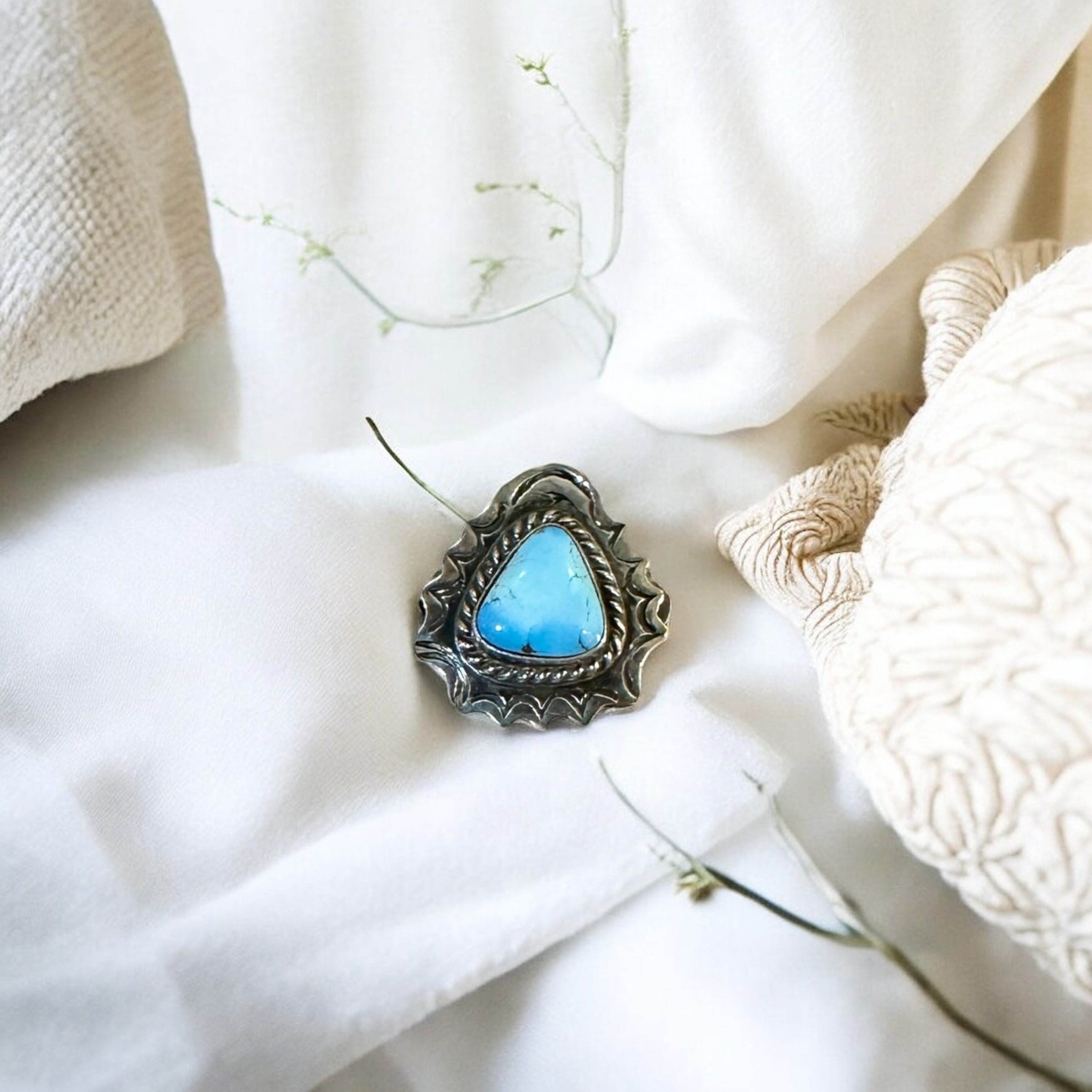 Golden Hills Turquoise Ring size 9