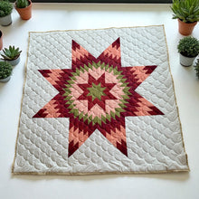 Load image into Gallery viewer, Full Size Sageberry Star Quilt
