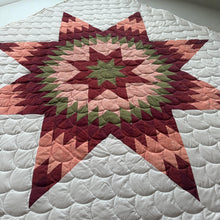 Load image into Gallery viewer, Full Size Sageberry Star Quilt
