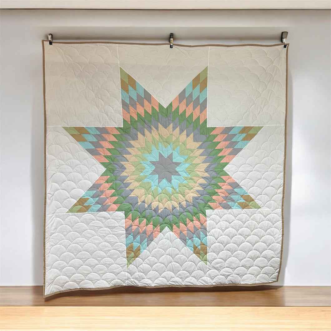Full Size Prairie Dawn Star Quilt