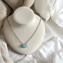Load image into Gallery viewer, White Water Turquoise Necklace
