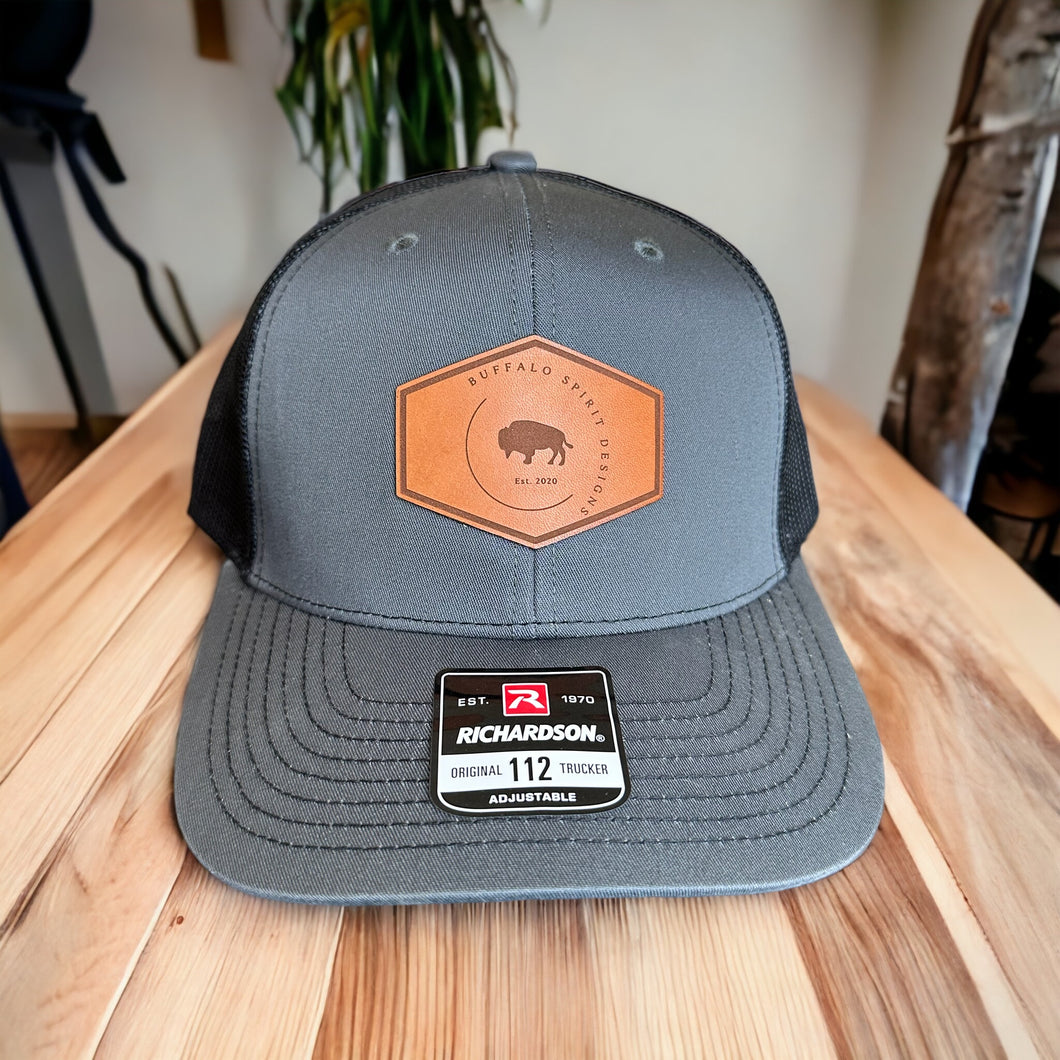 BSD Charcoal/ Black Adjustable Hat