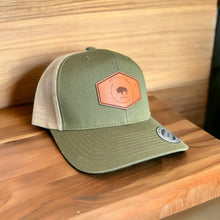 Load image into Gallery viewer, BSD Moss/Khaki Adjustable Hat
