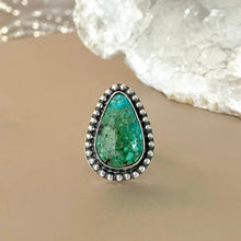 Load image into Gallery viewer, Battle Mountain Turquoise Ring sz 10
