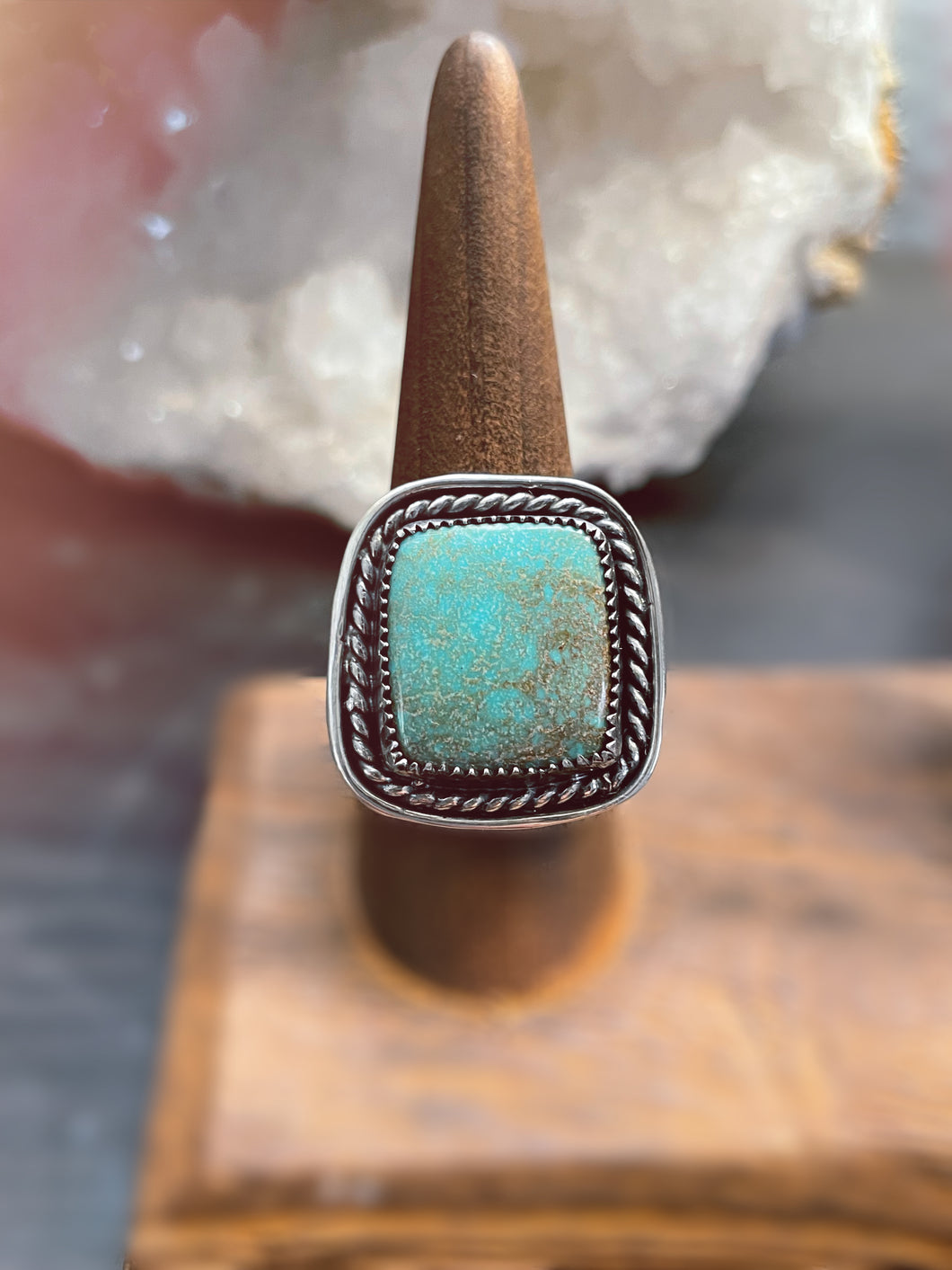 Hubei Turquoise Ring sz 8